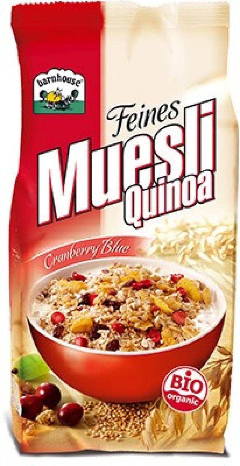 MUESLI GRANOLA QUINOA & ARANDO 450gr LojaNatur